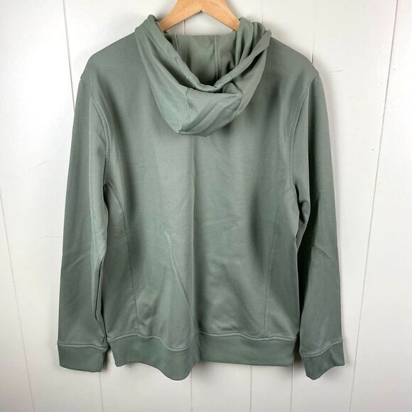 Gerry Men’s Fleece Performance Pullover Hoodie Sweatshirt Size Large Green - Picture 2 of 4